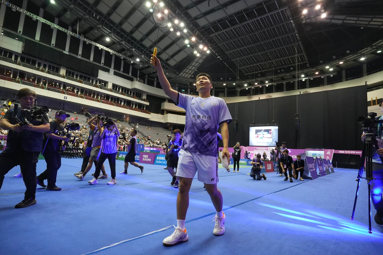 李洋接任首任運動部部長。資料照。葉志明攝