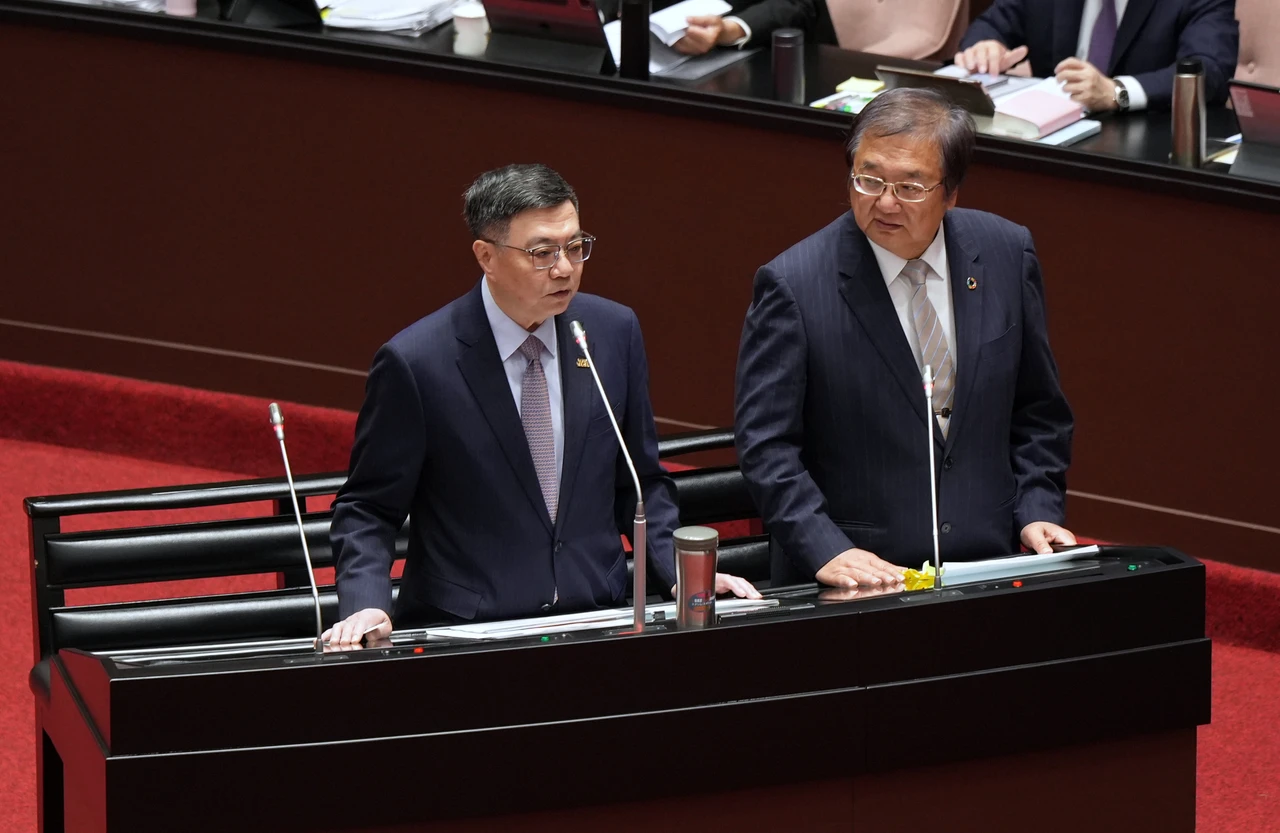 邱泰源否認卓榮泰要求寫請辭信。葉志明攝