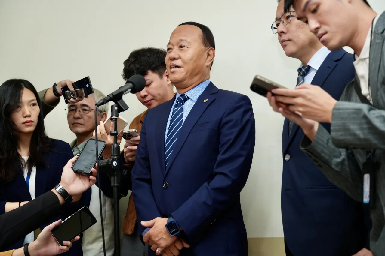 國防部副部長柏鴻輝。資料照片,李柏毅攝