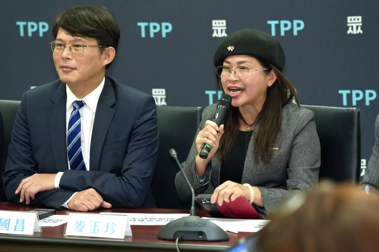 麥玉珍想選台中市長　黃國昌：我是現在才聽到