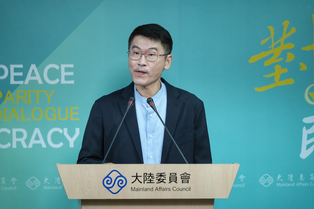 陸委會副主委梁文傑。葉志明攝