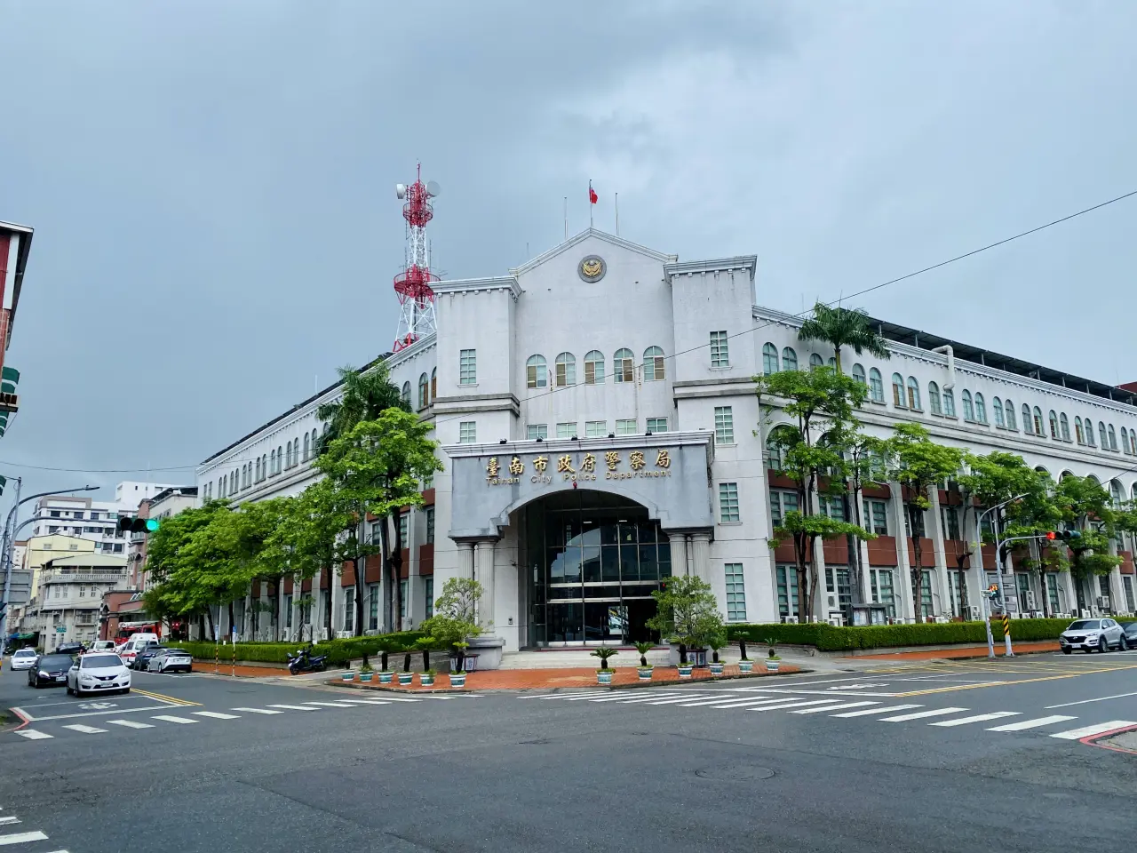 台南市警察局。資料照。王志弘攝