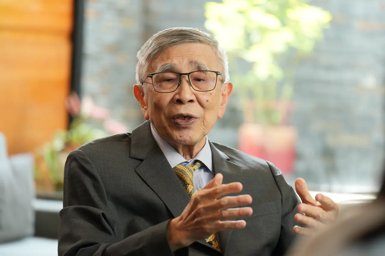 李明亮認為,健保IC卡累積的大數據,對國家發展極為重要。沈君帆攝