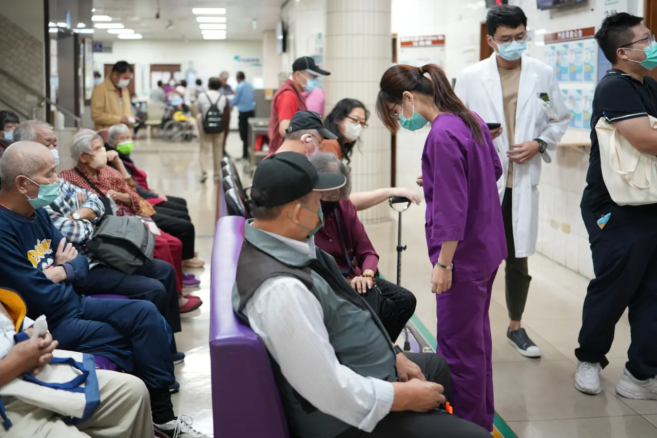 謝文輝盼政府能持續關注基層醫療困境。沈君帆攝