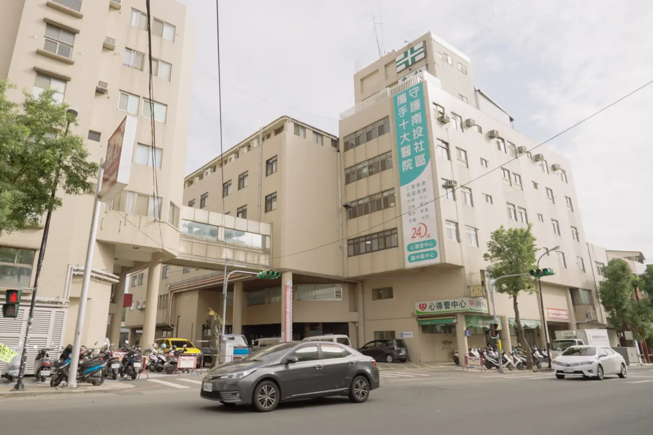 南投佑民醫院。李柏毅攝