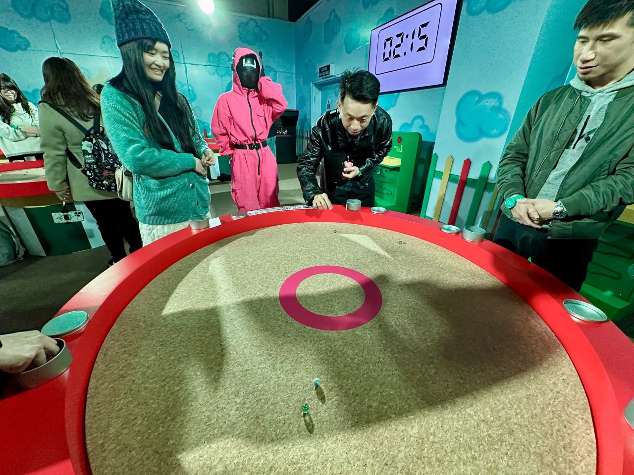 第一關Marbles為彈珠遊戲。陳怡文攝