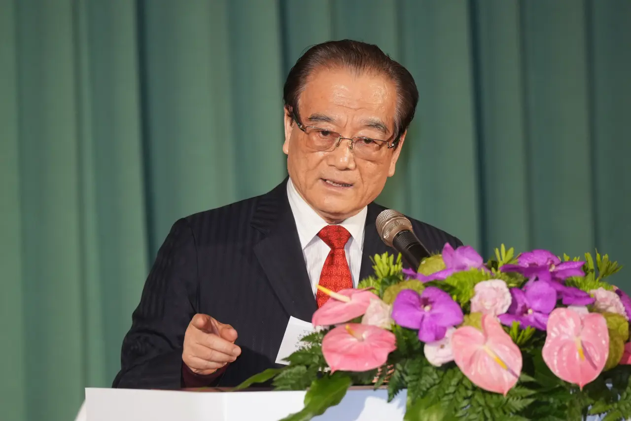 高鐵董座鄭光遠傳每月降薪20萬接台鐵董座。李柏毅攝,資料照片