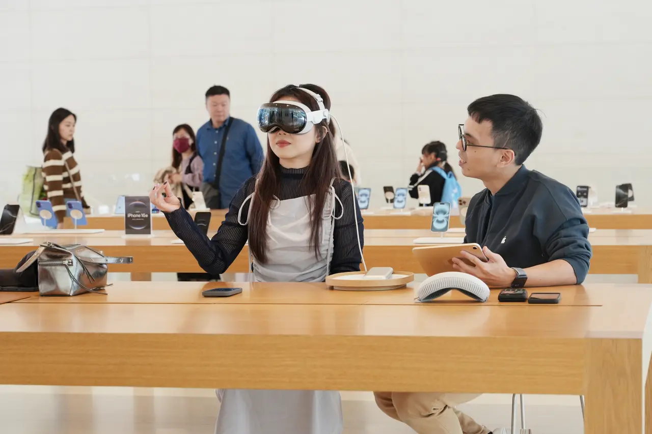 關稅20%令民眾憂心 iPhone漲價。陳卓邦攝