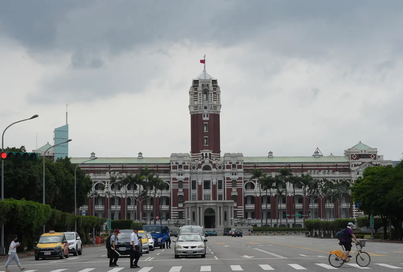 總統府外觀。梁建裕攝