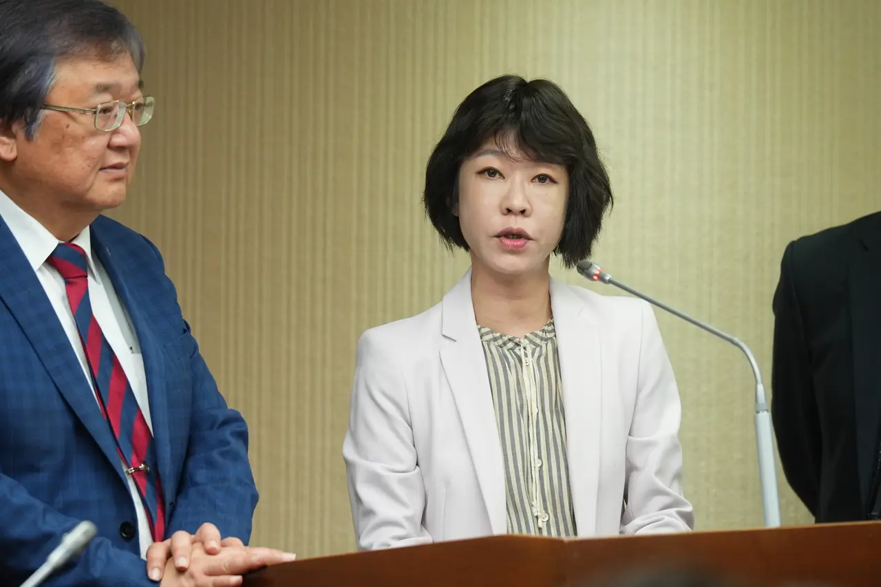 經貿談判辦公室副總談判代表顏慧欣。李柏毅攝