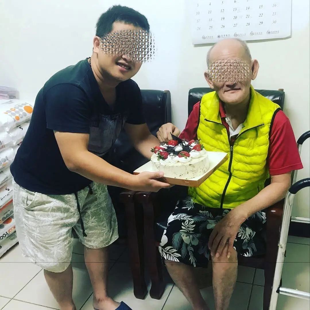 在全聯大火中罹難的郭姓水電工。家屬提供