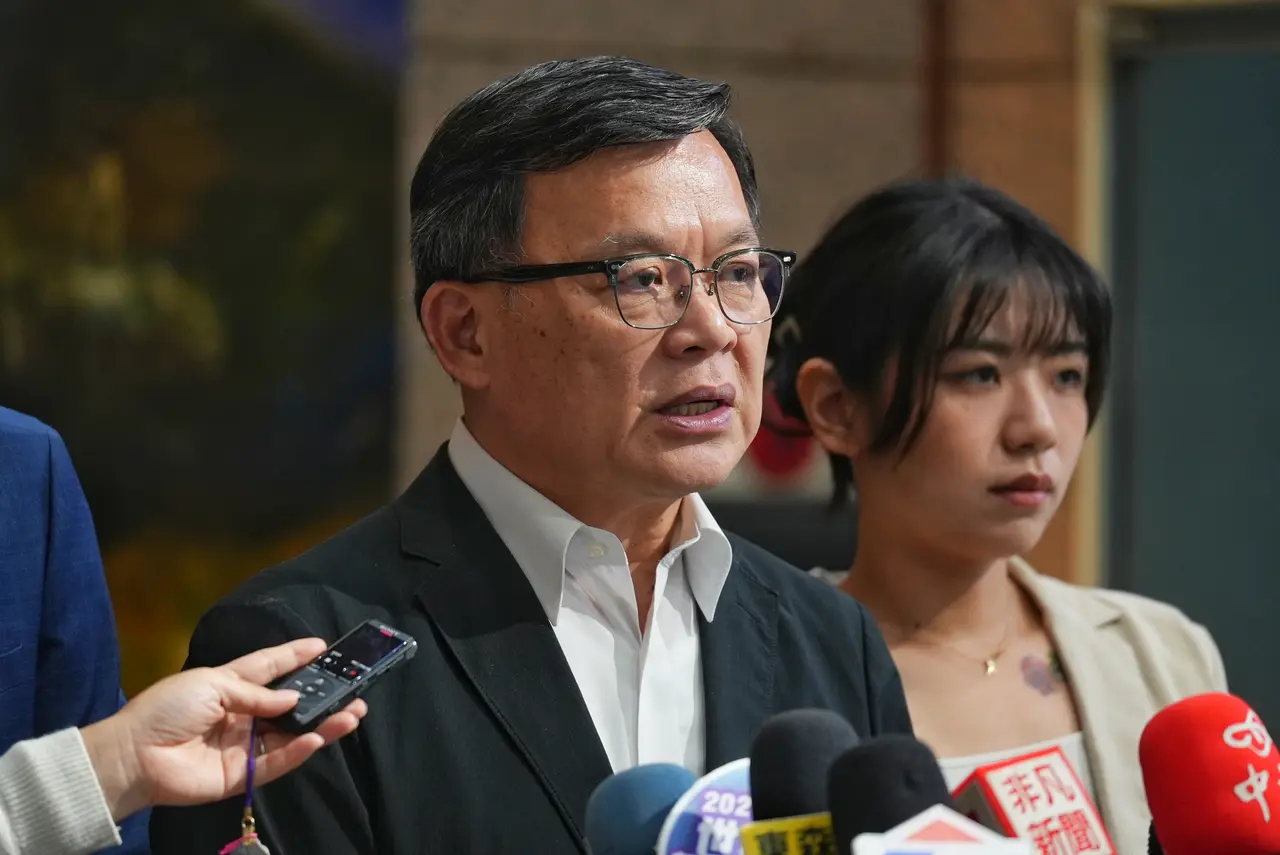 國民黨文傳會主委林寬裕。李柏毅攝