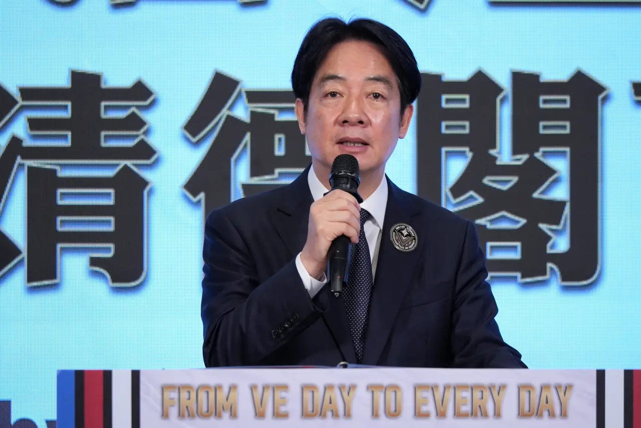 賴清德呼籲民主國家團結合作,讓侵略者的野心無可趁之機。葉志明攝
