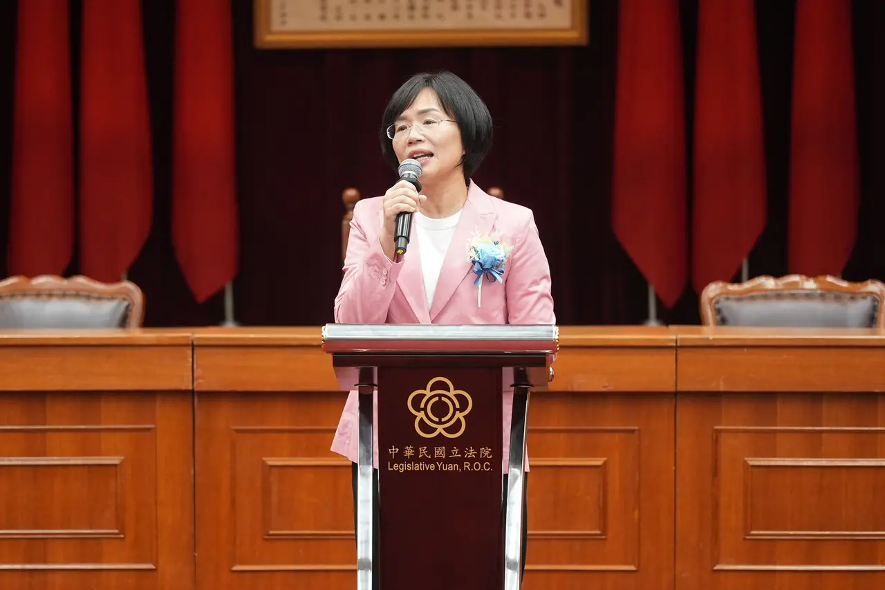 綠委蘇巧慧今天上午已向黨中央表達參選新北市長意願。李柏毅攝攝