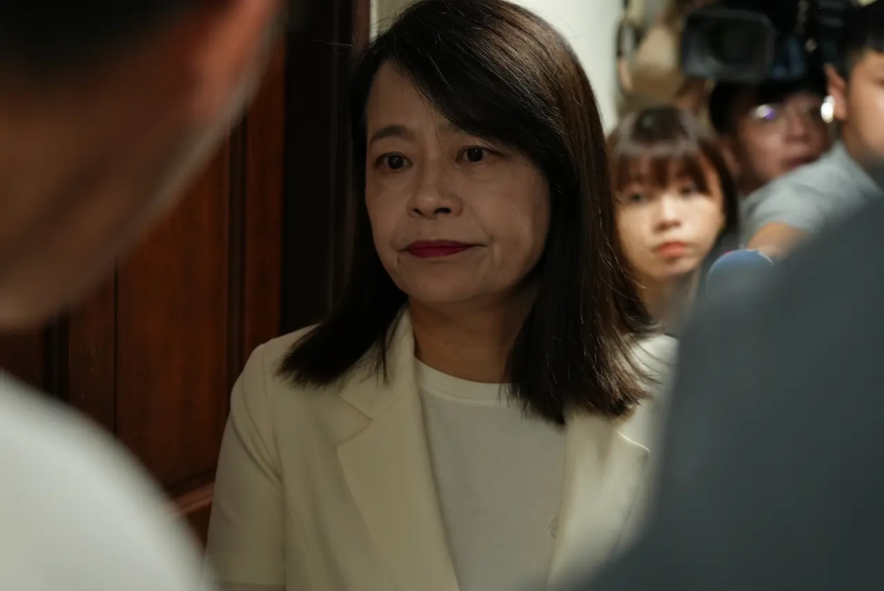 國民黨組發會主委許宇甄。資料照片,李柏毅攝