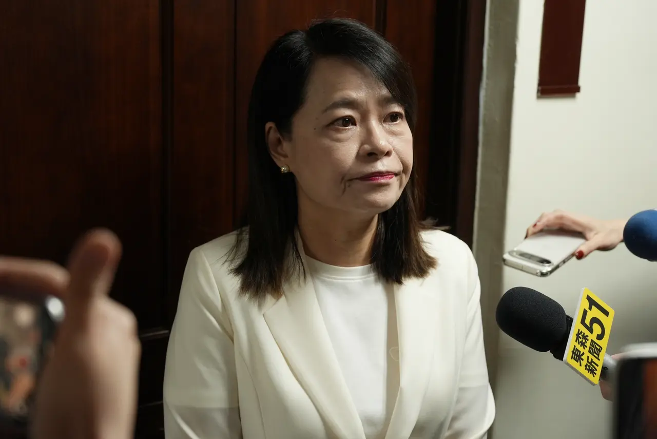 組發會主委許宇甄。資料照片,李柏毅攝