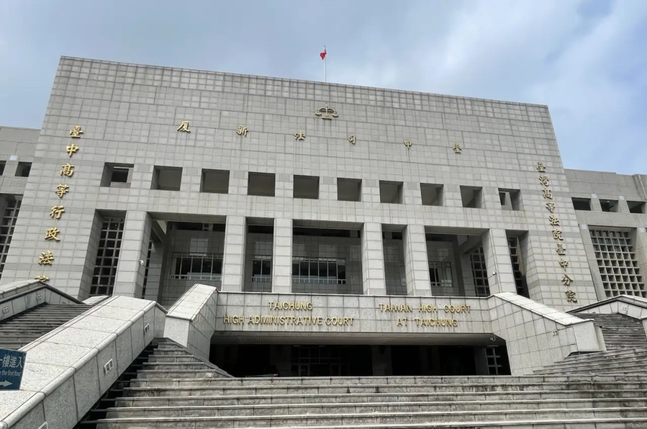 台中高分院今就退役史姓前飛官犯《國家安全法》判刑2年6月。王煌忠攝