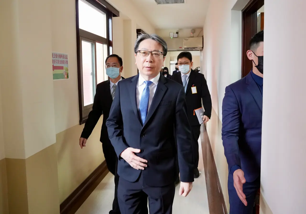 國安局長蔡明彥。梁建裕攝攝