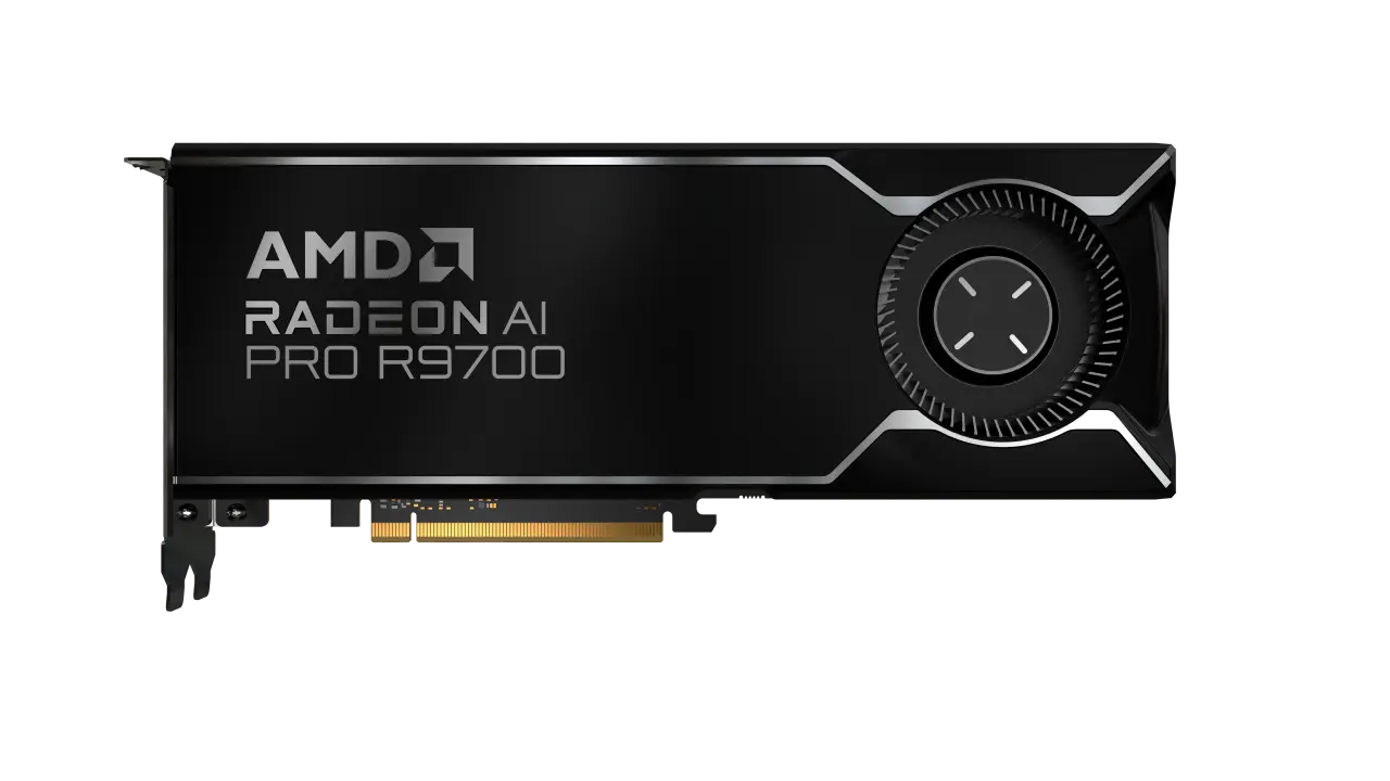 全新AMD Radeon AI PRO R9700繪圖卡專為AI工作站打造。公司提供