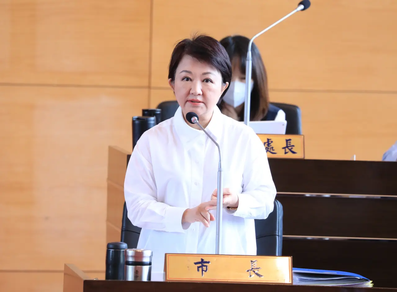 盧秀燕將力拼台中大巨蛋在2030年完工。中市府提供