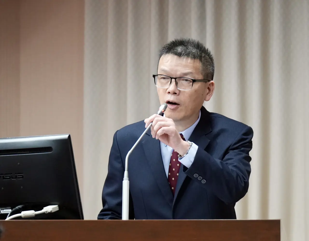 NCC代理主委陳崇樹。梁建裕攝