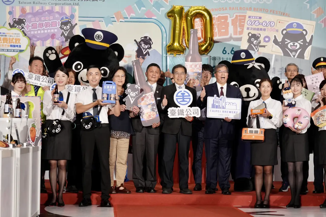 台鐵鐵路便當節6/6登場。梁建裕攝