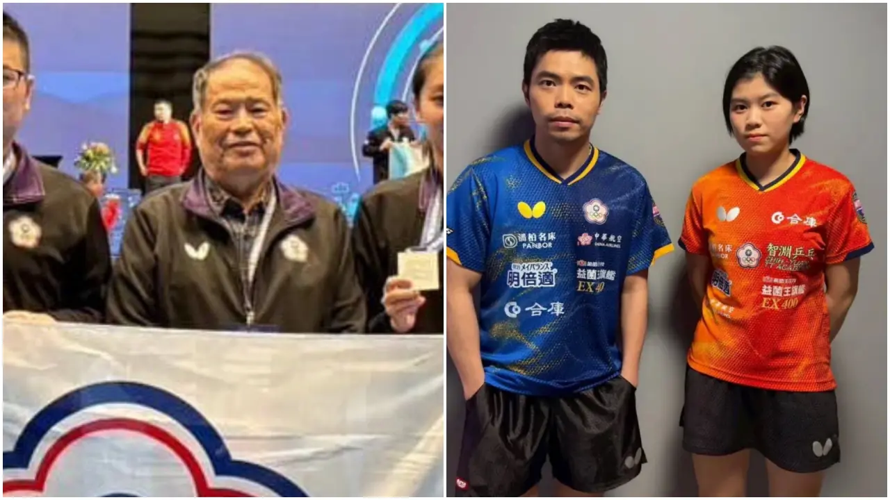 桌球協會常務理事陳信諺(左)發聲明,力戰莊智淵葉伊恬師徒,立委黃捷痛罵桌協開地圖砲「全世界都錯,就桌協受委屈?」左圖翻攝字台灣駐瑞典辦事處臉書「Taiwan in Sweden」、右圖翻攝自莊智淵臉書