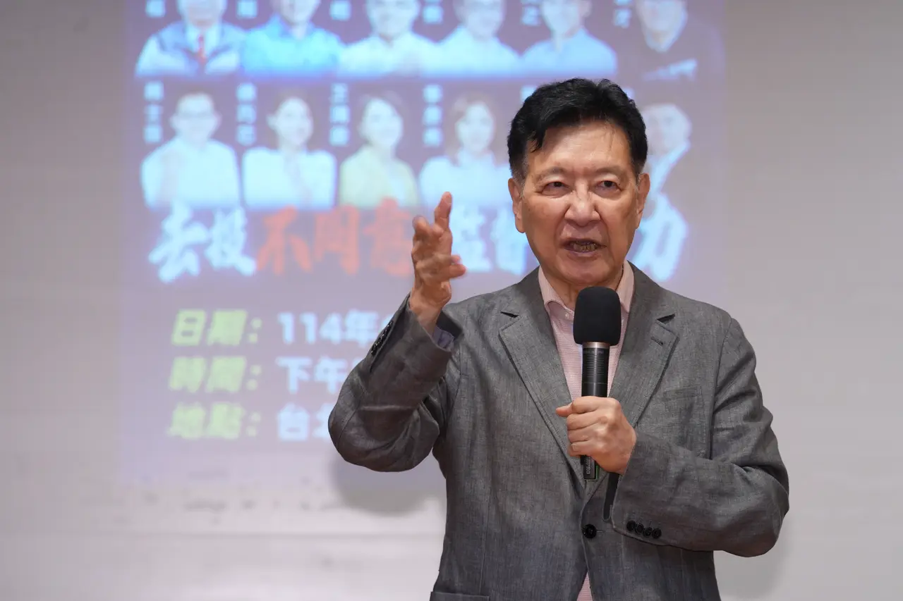 前中廣董事長趙少康。資料照片,李柏毅攝