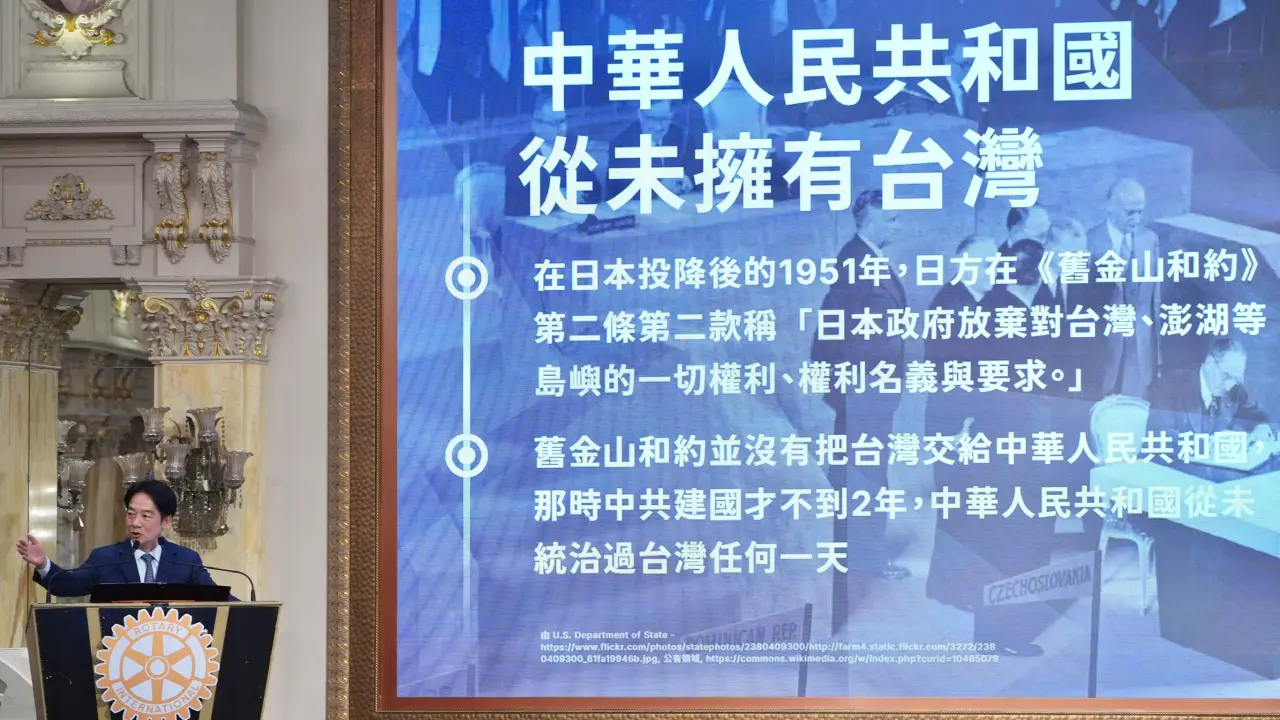 賴清德以國家為主題,發表首場國家團結宣講以。林林攝