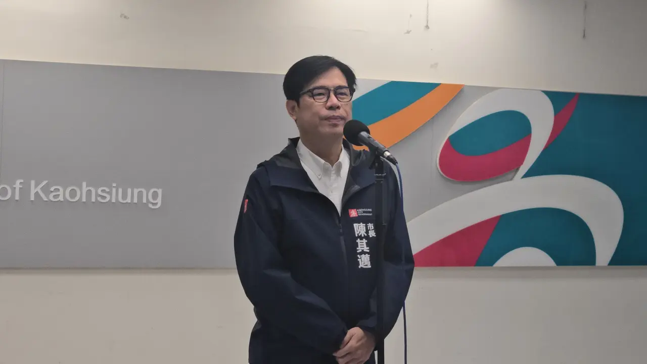 針對林岱樺遭起訴是否仍參加市長初選,高雄市長陳其邁今(24)日表示,對司法程序表示尊重,希望黨內能盡早完成市長人選整合。王勇超攝