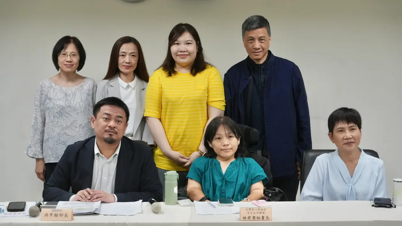 勞動部今天舉行「身心障礙者職場合理調整行政指導」說明記者會。林林攝