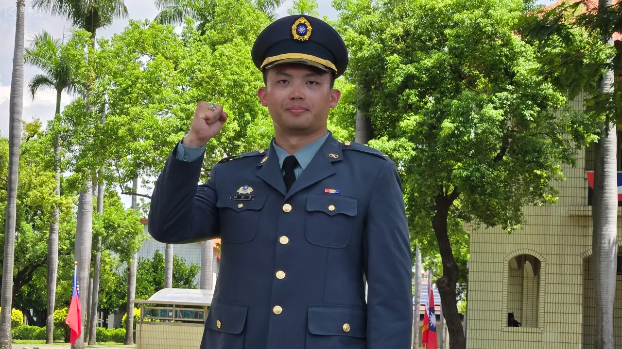 屏東霧台神山部落的陸軍官校學生杜宣臣,是第一位就讀西點軍校的魯凱族原住民。王勇超攝