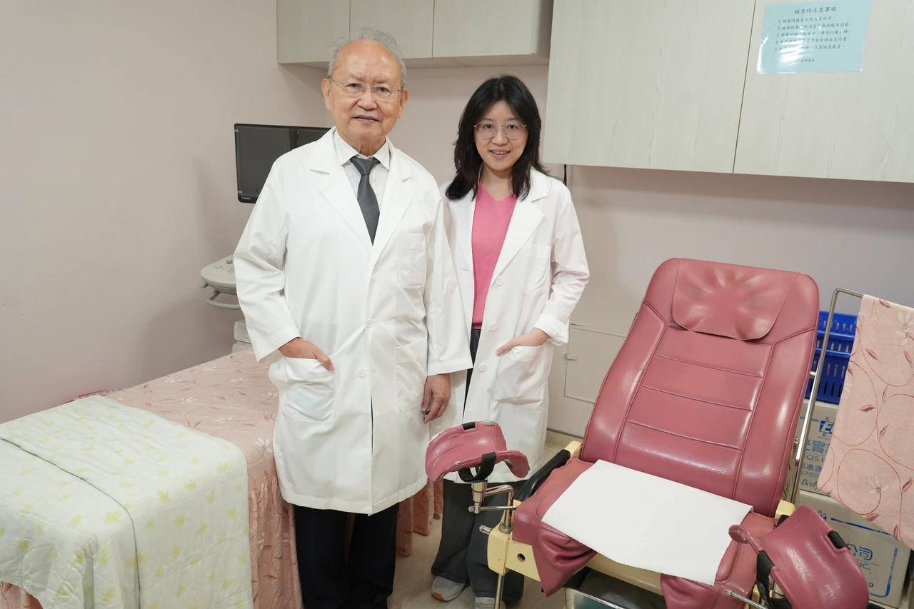 對於和女兒在同家醫院服務,袁九重不會覺得抗拒。李柏毅、葉志明攝