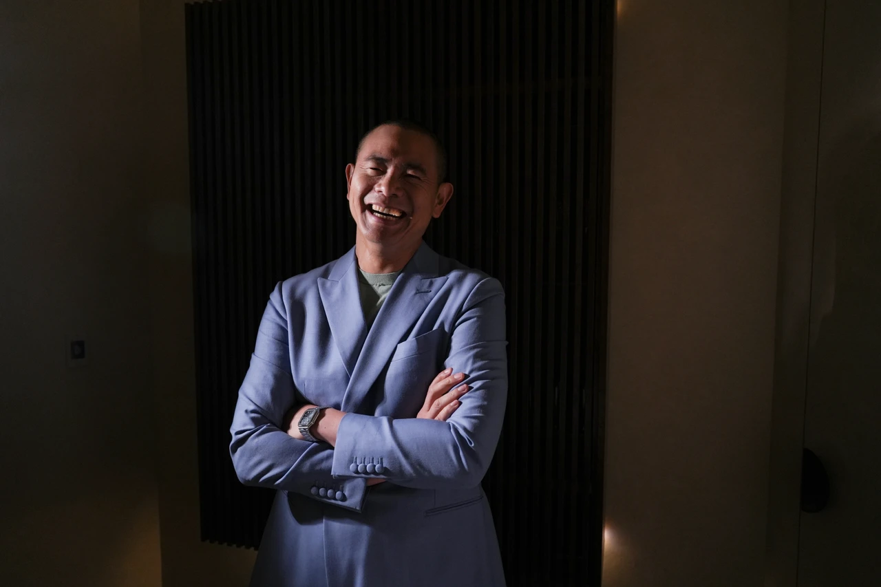 江振誠主廚私下相當親民,訪談中也能看出他對料理的品質堅持與熱愛。葉志明攝