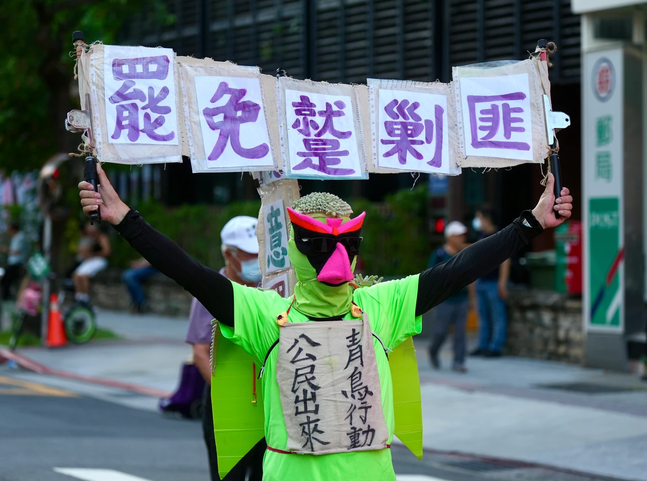 大罷免投票倒數計時。梁建裕攝