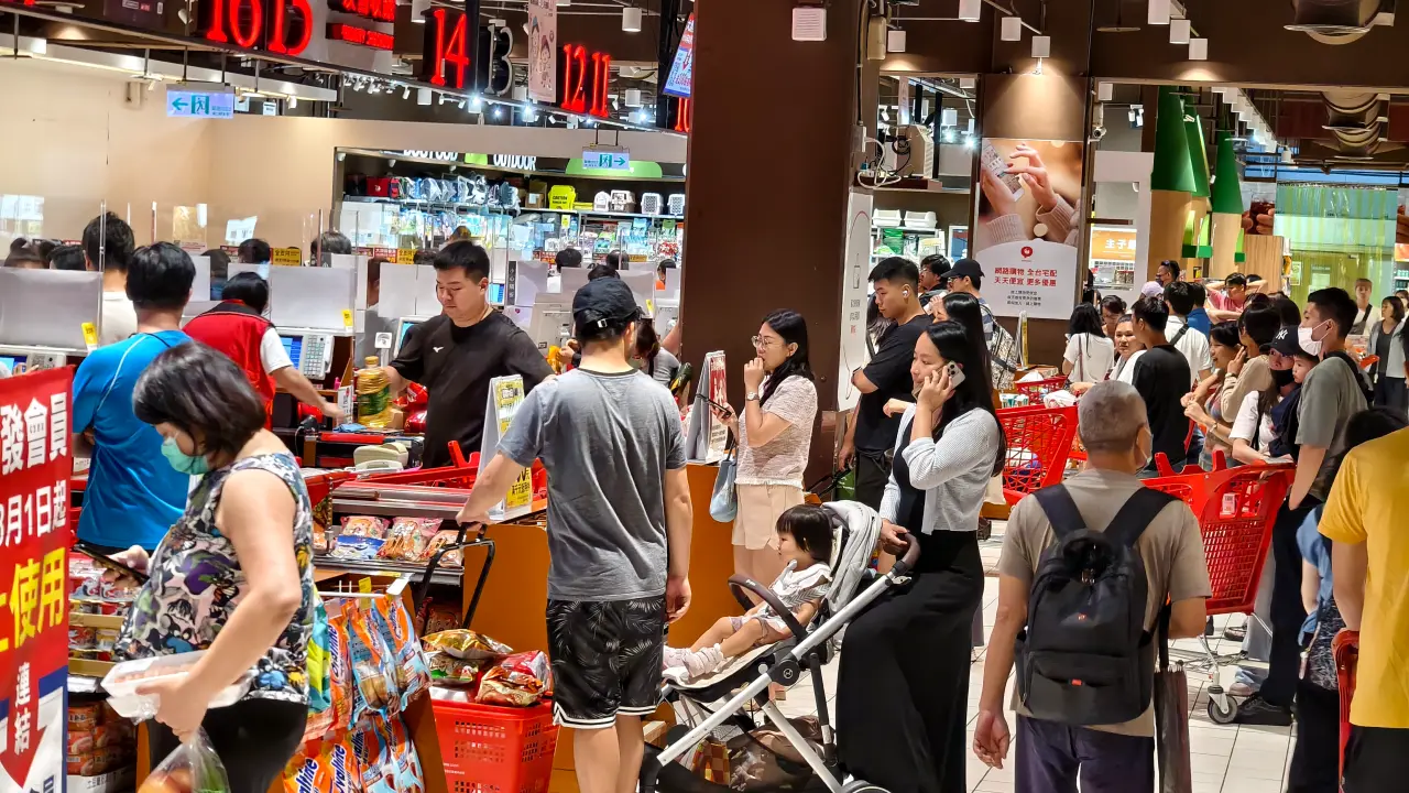 大全聯備貨兩倍,並推多款優惠。葉志明攝
