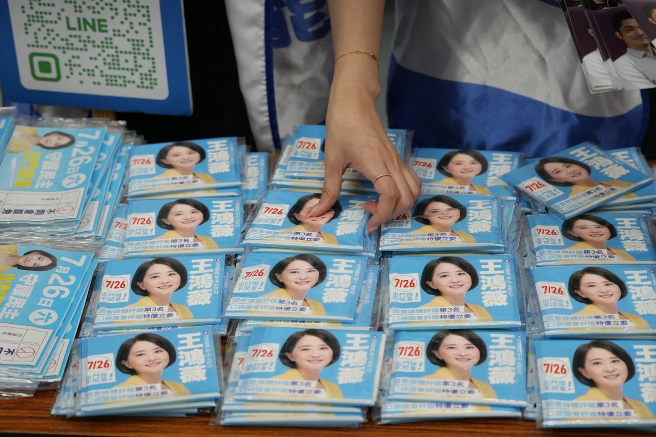 國民黨立委王鴻薇被罷團鎖定是必罷名單之一。資料照片,陳卓邦攝