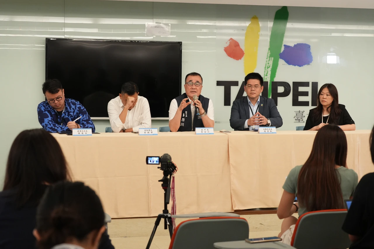 北市府回應北士科地上權轉移案資料照。陳卓邦攝