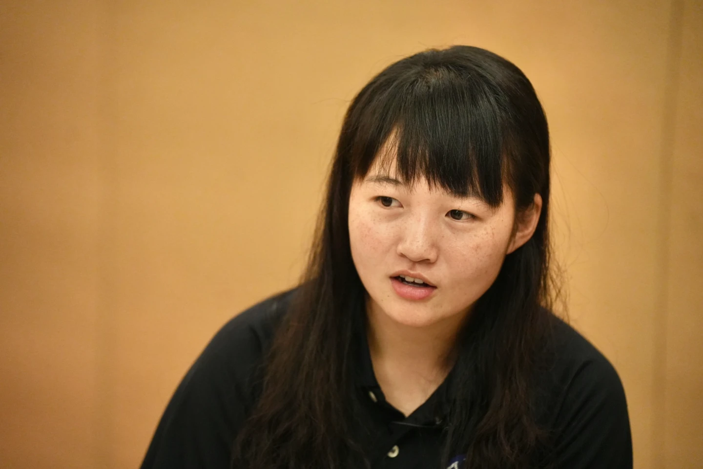 簡奇陞說,先前家人無法理解之下,沒有支持她檢舉教練。林林攝