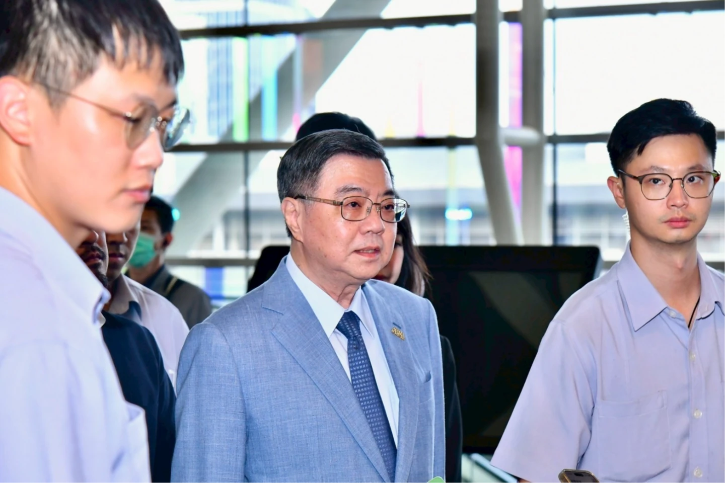 閣揆卓榮泰回應女足抽血換學分案。政院提供