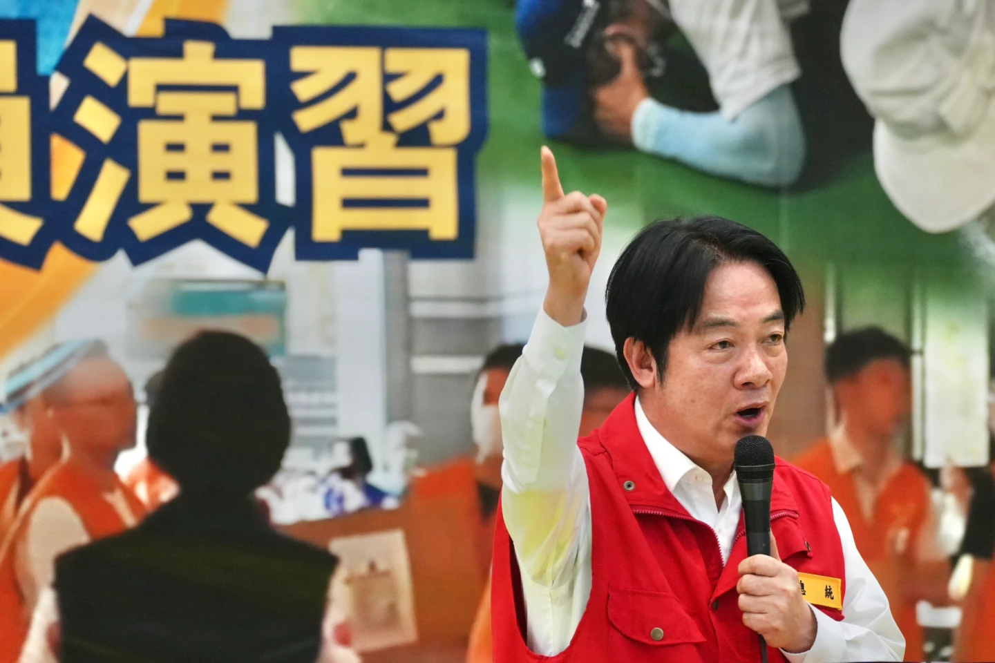 強化國家保護力量!賴清德:演習不是為了挑釁。林林攝