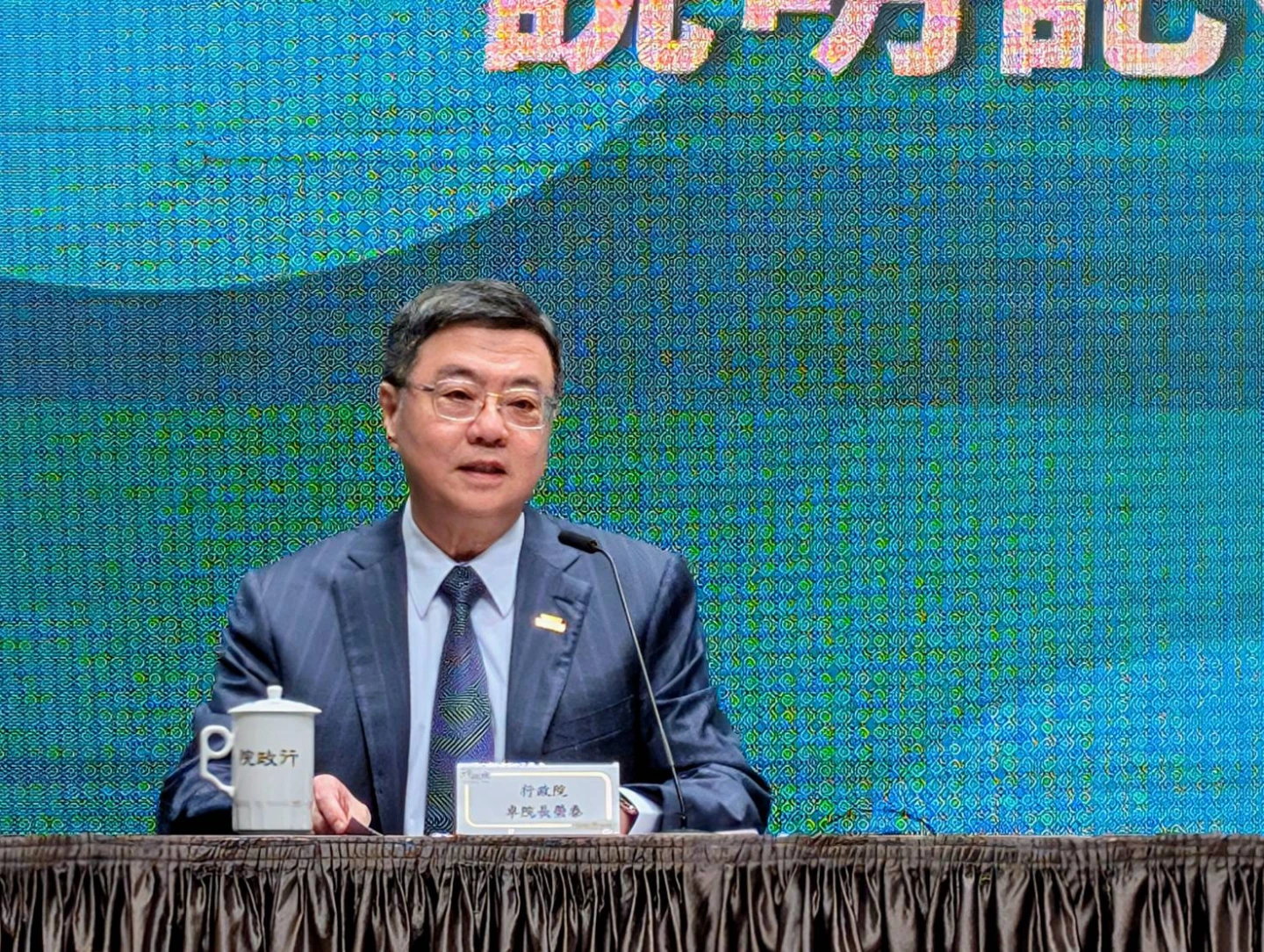 閣揆卓榮泰今將親上火線說明特別條例預算及歲計賸餘狀況。施智齡攝