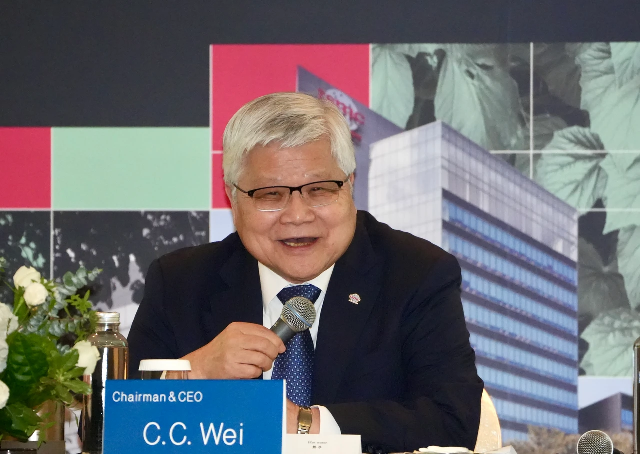 魏哲家,20250717-台積電法說會-梁建裕攝。梁建裕攝攝