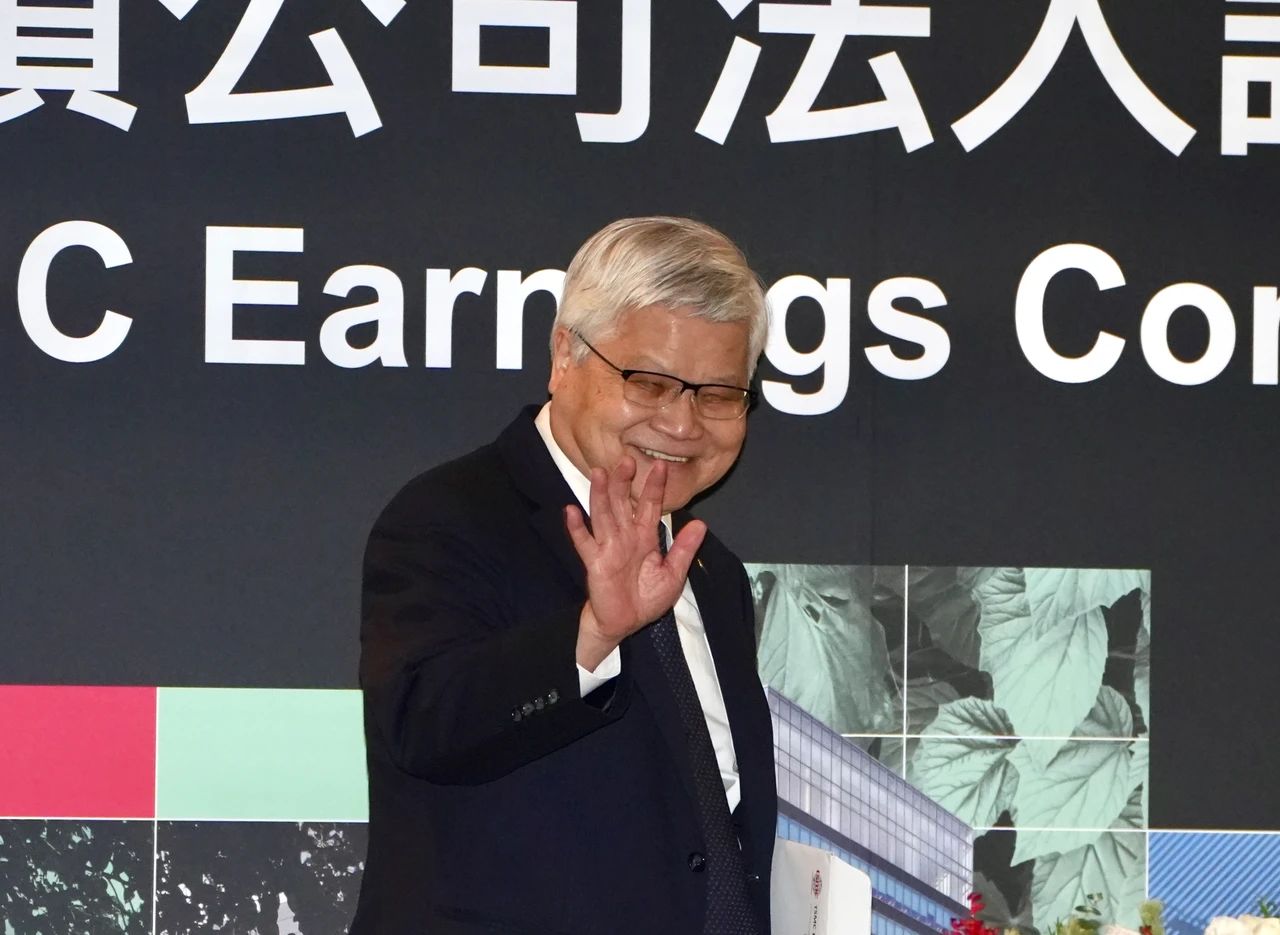 台積電董事長魏哲家。梁建裕攝