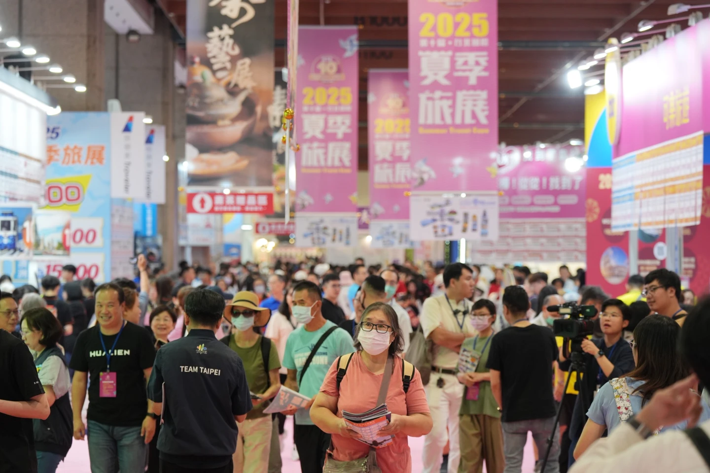 台北國際夏季旅展今(18)日起至21日於世貿一館登場。陳卓邦攝