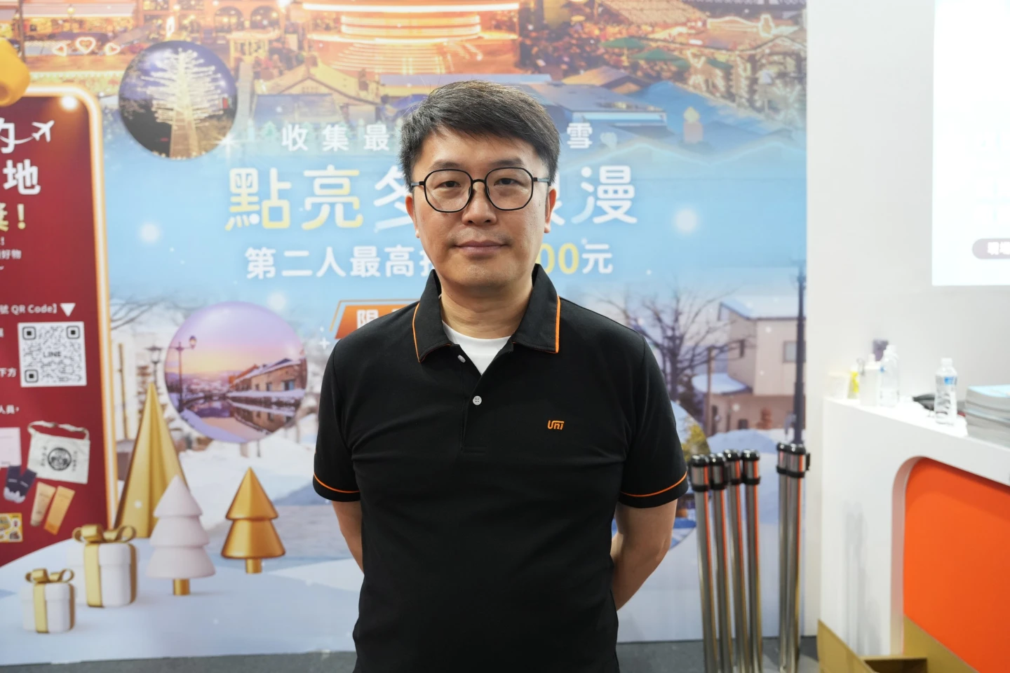 旅天下發言人許哲郎。陳卓邦攝