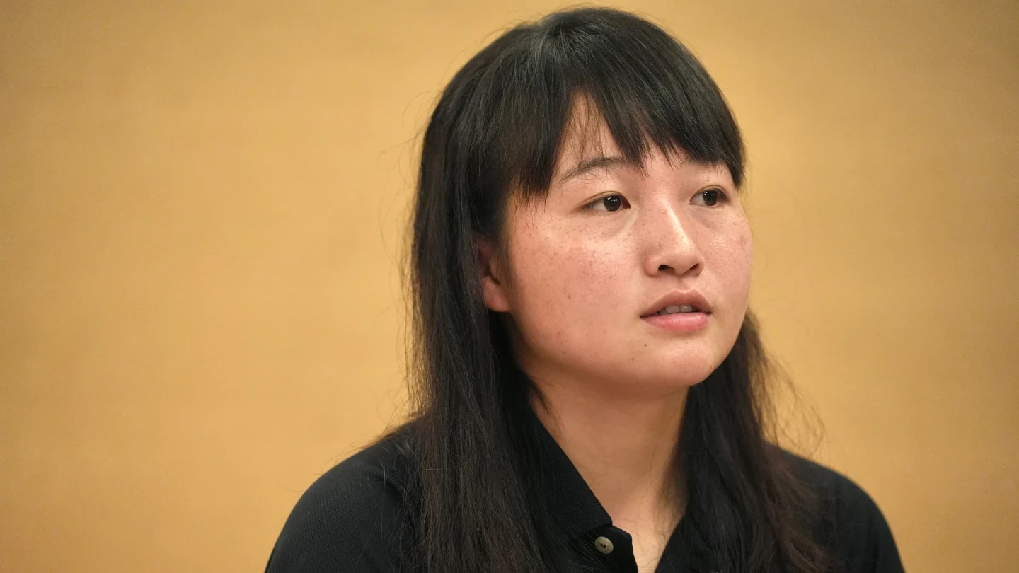 台師大女足隊學生簡奇陞。資料照。林林攝