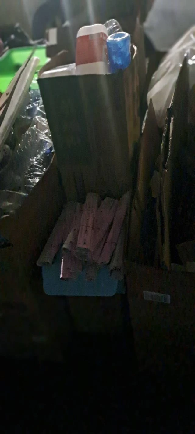 龜山發生投票通知單被偷走,幸好監視器拍下過程,順利找回。翻攝自高華駿臉書