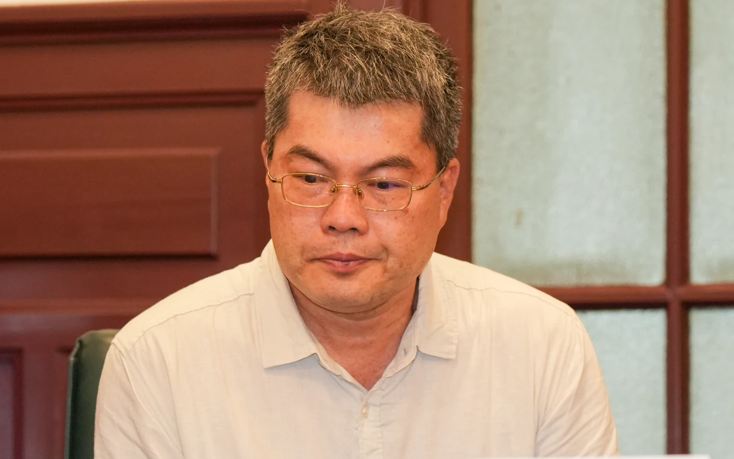 陳忠慶被倫審會要求,要上課6小時。梁建裕攝