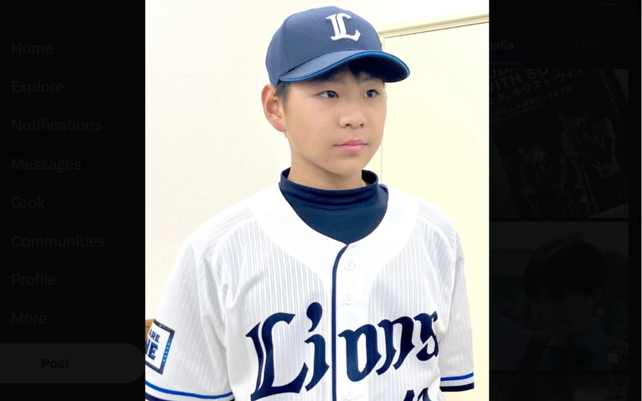 工藤未來有著「日本最強國中生」的稱號。翻攝推特